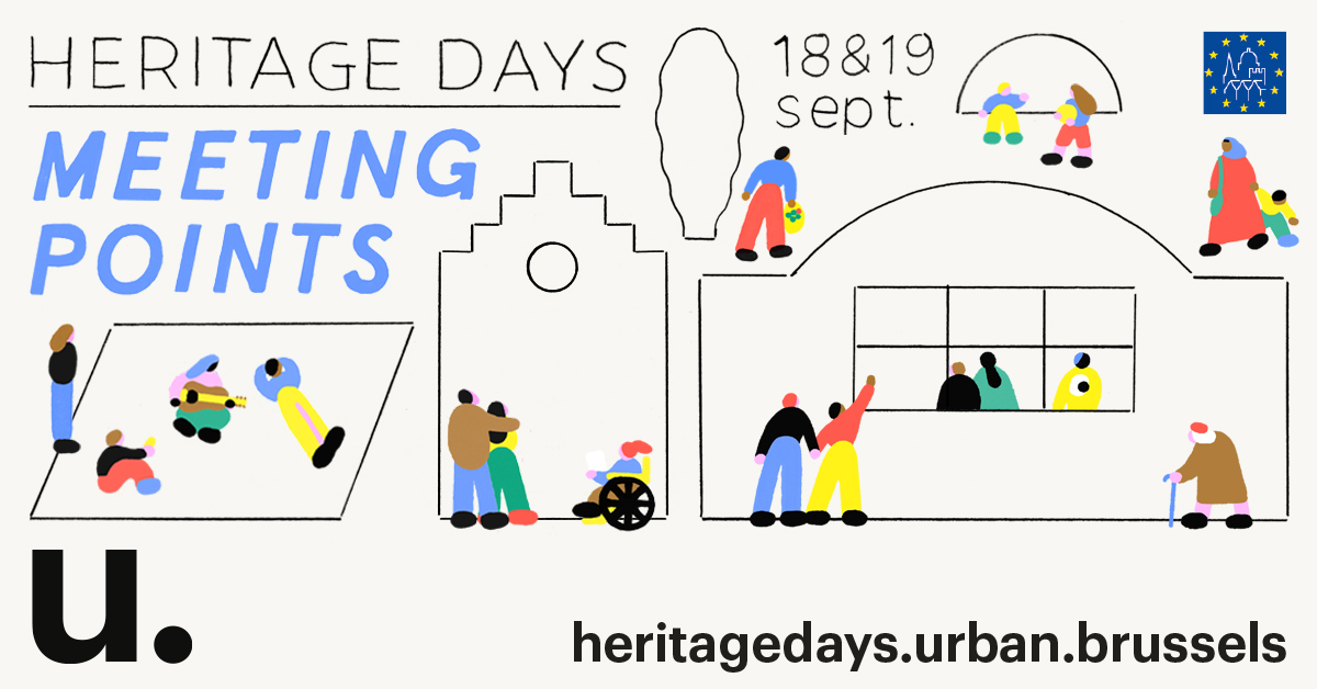 Heritage Days 21 Meeting Points KANAL — Centre Pompidou — Bruxelles