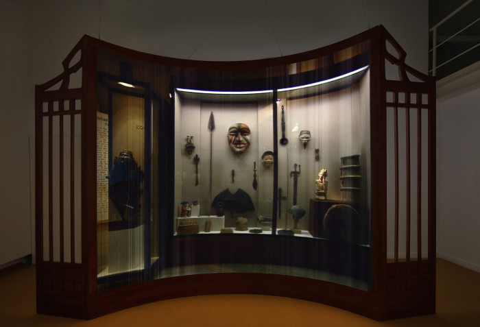 © Judith Barry. Installation view: The Work of the Forest, CIVA, Brussels, 2023