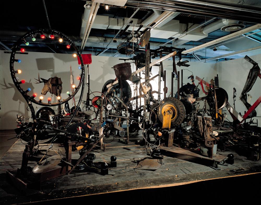 L’Enfer un petit début, 1984 © Jean Tinguely© Centre Pompidou, MNAM-CCI / Philippe Migeat, Service des Collections© SABAM Belgium 2018